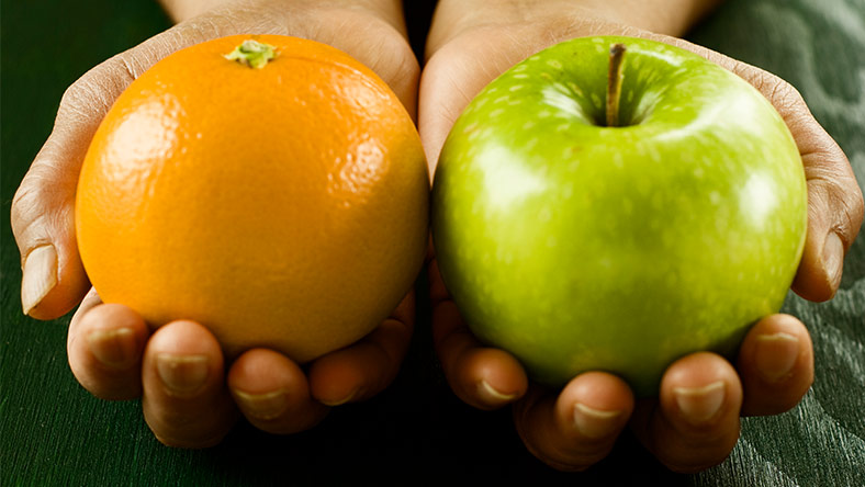 Comparing personal loans and credit cards is like comparing apples to oranges. 
