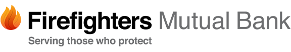 The logo of Firefighters Mutual Bank.