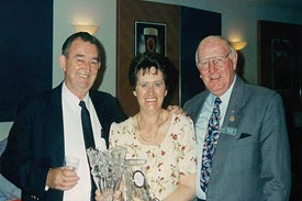 Bob Hall, Desma Lindenbaur and Bill Beare