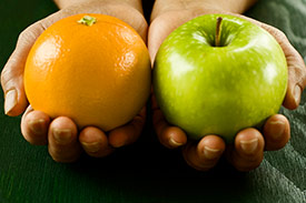 Comparing personal loans and credit cards is like comparing apples to oranges. 