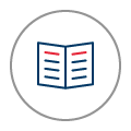 An icon of an open book representing clear instructions.
