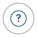 An icon of a question mark representing the information we provide on refinancing.