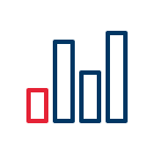 Icon of a bar graph